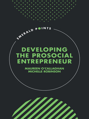 cover image of Developing the Prosocial Entrepreneur